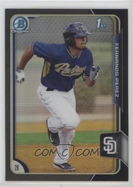 2015 Bowman - Chrome Prospects - Asia Exclusive Black Refractor #BCP9 - Fernando Perez