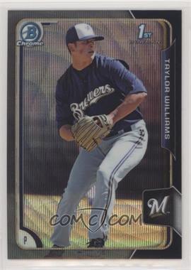 2015 Bowman - Chrome Prospects - Asia Exclusive Black Wave Refractor #BCP115 - Taylor Williams