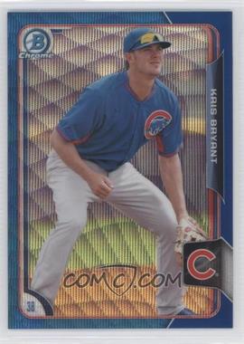 2015 Bowman - Chrome Prospects - Blue Wave Refractor #BCP100 - Kris Bryant