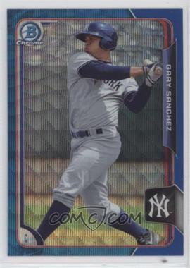 2015 Bowman - Chrome Prospects - Blue Wave Refractor #BCP113 - Gary Sanchez