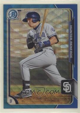 2015 Bowman - Chrome Prospects - Blue Wave Refractor #BCP122 - Hunter Renfroe