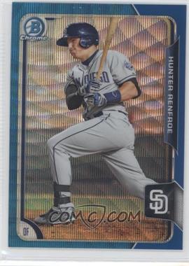 2015 Bowman - Chrome Prospects - Blue Wave Refractor #BCP122 - Hunter Renfroe