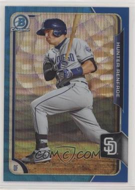 2015 Bowman - Chrome Prospects - Blue Wave Refractor #BCP122 - Hunter Renfroe