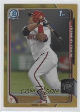 2015 Bowman - Chrome Prospects - Gold Refractor #BCP25 - Yasmany Tomas /50