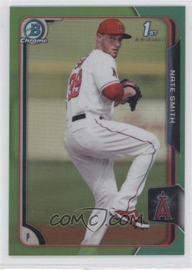 2015 Bowman - Chrome Prospects - Green Refractor #BCP90 - Nate Smith /99