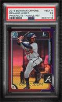 Ozzie Albies (Called Ozhaino on Card) [PSA 5 EX] #/250