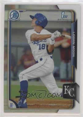 2015 Bowman - Chrome Prospects - Refractor #BCP10 - Logan Moon /499