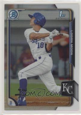 2015 Bowman - Chrome Prospects - Refractor #BCP10 - Logan Moon /499