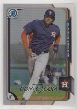 2015 Bowman - Chrome Prospects - Refractor #BCP109 - Domingo Santana /499