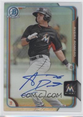 2015 Bowman - Chrome Prospects Autographs - Refractor #BCAP-AVR - Avery Romero /499