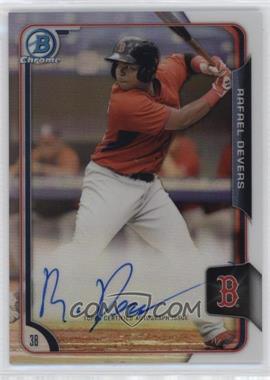 2015 Bowman - Chrome Prospects Autographs - Refractor #BCAP-RD - Rafael Devers /499