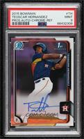 Teoscar Hernandez [PSA 9 MINT] #/499