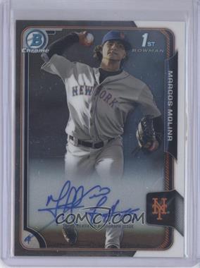 2015 Bowman - Chrome Prospects Autographs #BCAP-MM - Marcos Molina