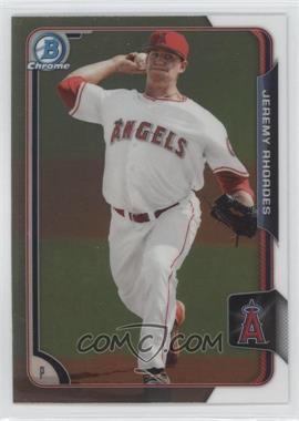 2015 Bowman - Chrome Prospects #BCP15 - Jeremy Rhoades