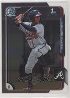 Ozzie Albies (Called Ozhaino on Card)