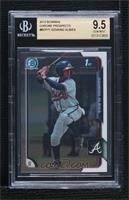 Ozzie Albies (Called Ozhaino on Card) [BGS 9.5 GEM MINT]