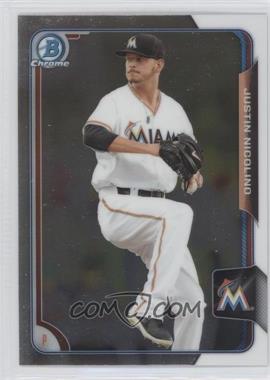 2015 Bowman - Chrome Prospects #BCP93 - Justin Nicolino