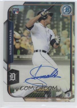 2015 Bowman - Chrome Rookie Autographs - Refractor #BCAR-SM - Steven Moya /499