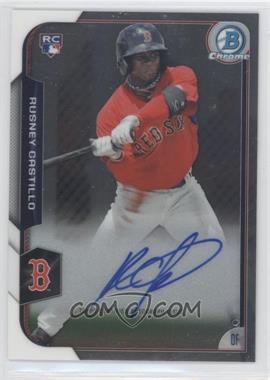 2015 Bowman - Chrome Rookie Autographs #BCAR-RC - Rusney Castillo