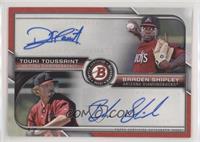 Touki Toussaint, Braden Shipley #/99