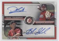 Touki Toussaint, Braden Shipley #/99