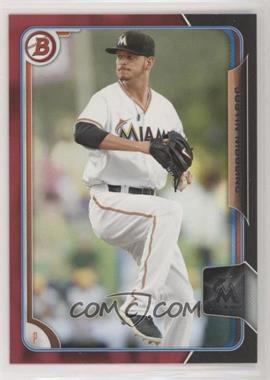 2015 Bowman - Prospects - Black-Red #BP93 - Justin Nicolino