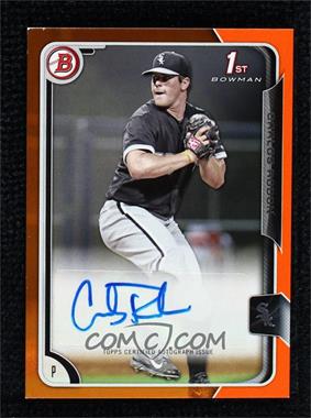 2015 Bowman - Prospects Autographs - Orange #PA-CR - Carlos Rodon /25