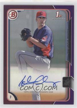 2015 Bowman - Prospects Autographs - Purple #PA-AP - Adam Plutko /250