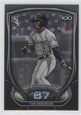 2015 Bowman - Scout's Top 100 #BTP-67 - Tim Anderson