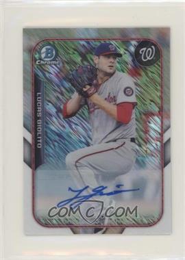 2015 Bowman - The Farm's Finest Chrome Mini Chrome Shimmer Refractor - Autographs #FFM-LG - Lucas Giolito