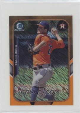 2015 Bowman - The Farm's Finest Chrome Mini Chrome Shimmer Refractor - Orange #FFM-MA - Mark Appel /25