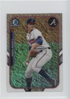 2015 Bowman - The Farm's Finest Chrome Mini Chrome Shimmer Refractor #FFM-LS - Lucas Sims