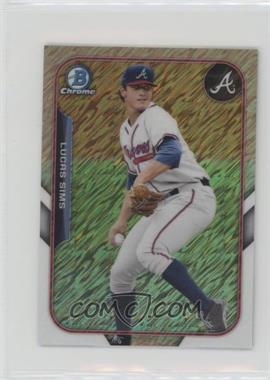 2015 Bowman - The Farm's Finest Chrome Mini Chrome Shimmer Refractor #FFM-LS - Lucas Sims