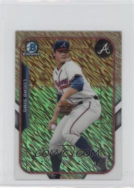 2015 Bowman - The Farm's Finest Chrome Mini Chrome Shimmer Refractor #FFM-LS - Lucas Sims