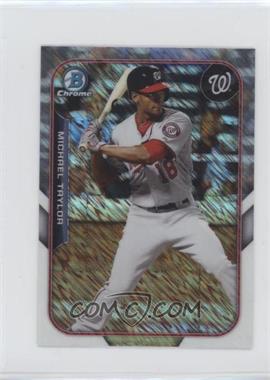 2015 Bowman - The Farm's Finest Chrome Mini Chrome Shimmer Refractor #FFM-MT - Michael Taylor