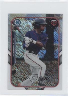 2015 Bowman - The Farm's Finest Chrome Mini Chrome Shimmer Refractor #FFM-NG - Nick Gordon