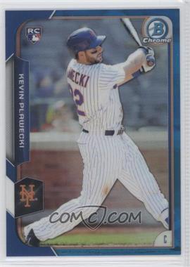 2015 Bowman Chrome - [Base] - Blue Refractor #163 - Kevin Plawecki /150