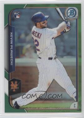 2015 Bowman Chrome - [Base] - Green Refractor #163 - Kevin Plawecki /99