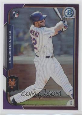 2015 Bowman Chrome - [Base] - Purple Refractor #163 - Kevin Plawecki /250