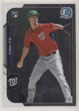 2015 Bowman Chrome - [Base] #166 - A.J. Cole