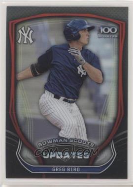 2015 Bowman Chrome - Bowman Scouts Updates #BSU-GB - Greg Bird