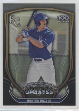 2015 Bowman Chrome - Bowman Scouts Updates #BSU-HD - Hunter Dozier