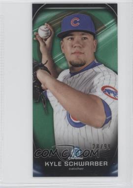 2015 Bowman Chrome - Prospect Profiles Mini Refractor - Green #PP-10 - Kyle Schwarber /99