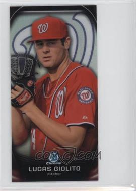 2015 Bowman Chrome - Prospect Profiles Mini Refractor #PP-5 - Lucas Giolito