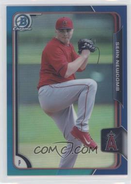 2015 Bowman Chrome - Prospects - Blue Refractor #BCP182 - Sean Newcomb /150