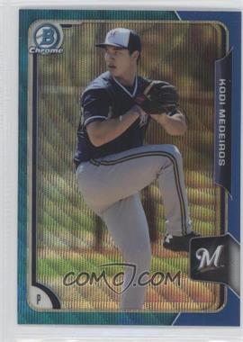 2015 Bowman Chrome - Prospects - Blue Wave Refractor #BCP168 - Kodi Medeiros