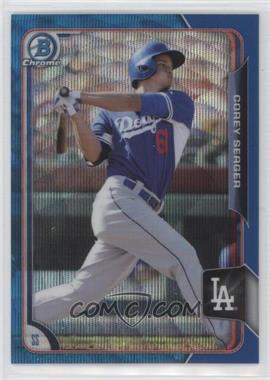2015 Bowman Chrome - Prospects - Blue Wave Refractor #BCP250 - Corey Seager