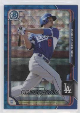 2015 Bowman Chrome - Prospects - Blue Wave Refractor #BCP250 - Corey Seager