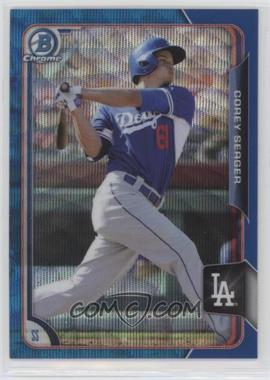 2015 Bowman Chrome - Prospects - Blue Wave Refractor #BCP250 - Corey Seager