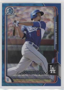 2015 Bowman Chrome - Prospects - Blue Wave Refractor #BCP250 - Corey Seager